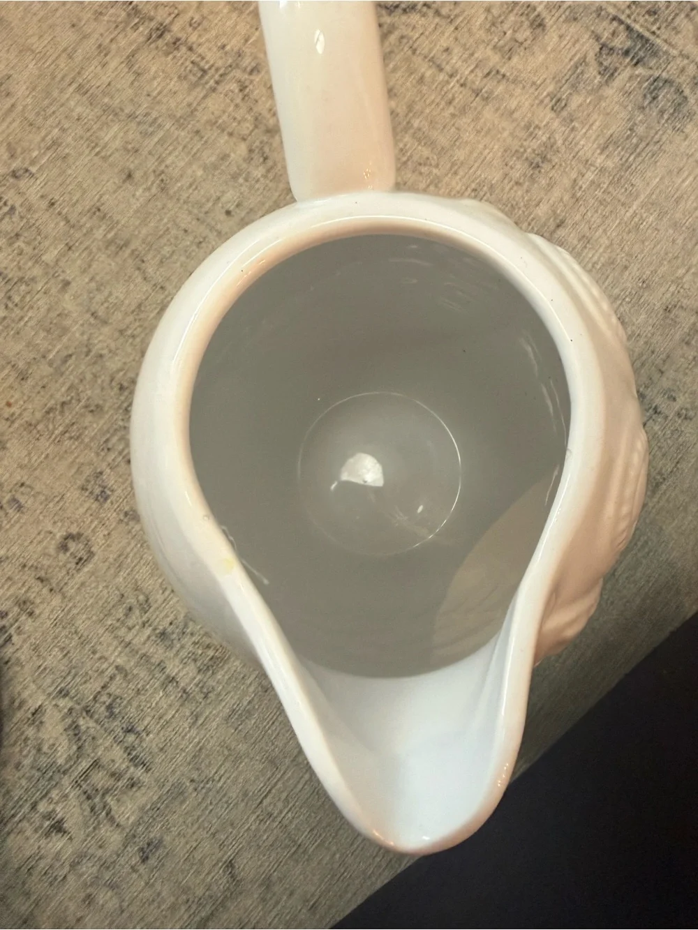 Jonathan Adler Happy Chic White Owl Ceramic Pitcher Vase 9 Cup Capacity 8.5”